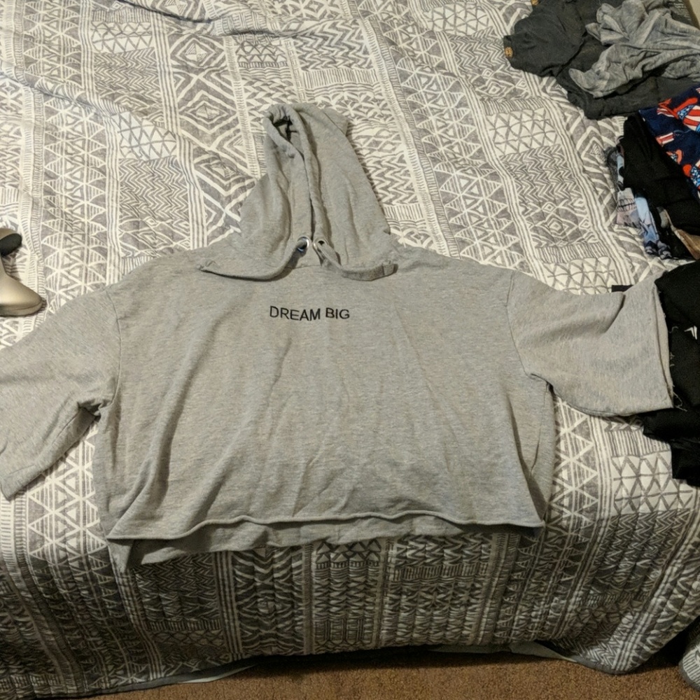 Crop hoodie